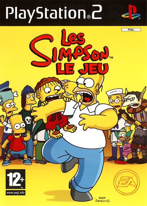 Simpsons Game, The — box-2D (FR)