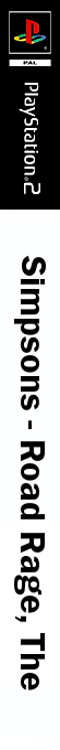 Simpsons - Road Rage, The — box-2D-side (DE)
