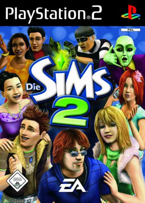 Sims 2, The — box-2D (DE)