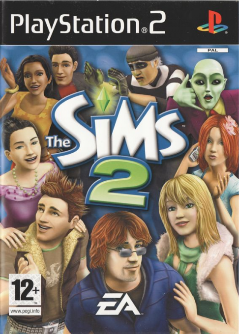 Sims 2, The — box-2D (EU)