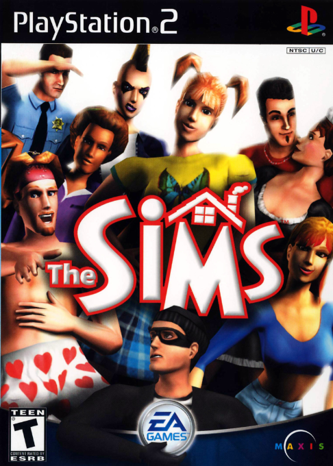 Sims, Les box art