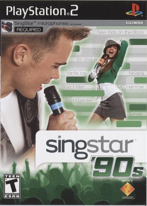 Singstar '90s box art