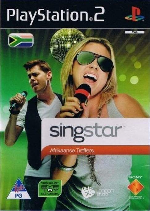 Singstar Afrikaanse Treffers box art