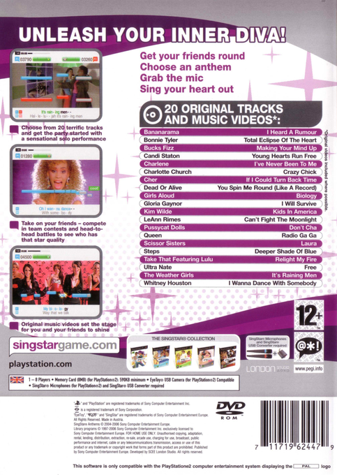 SingStar Anthems — box-2D-back (WOR)