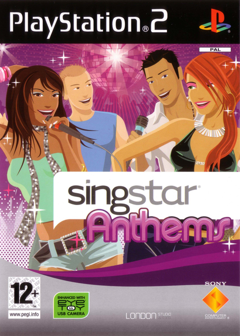 SingStar Anthems box art