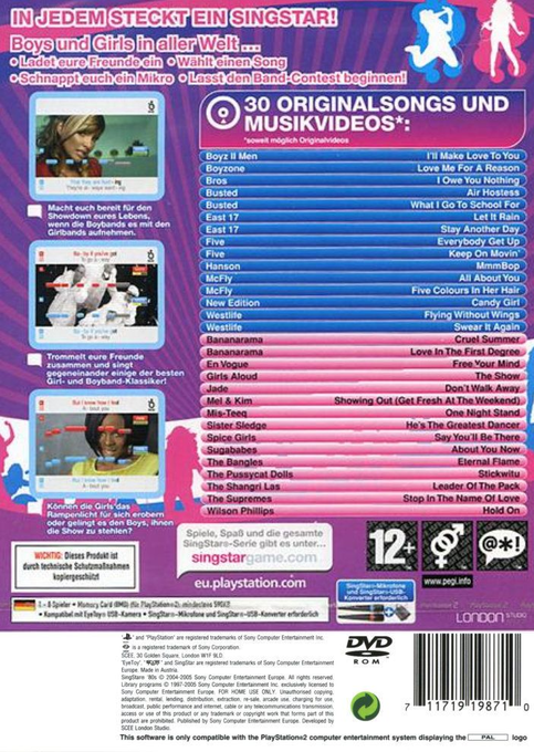 Singstar Boy Bands Vs Girl Bands — box-2D-back (DE)