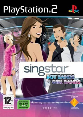 Singstar Boy Bands Vs Girl Bands box art