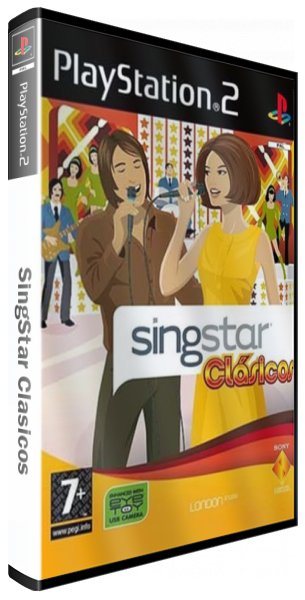 Singstar Clasicos — box-3D (SP)