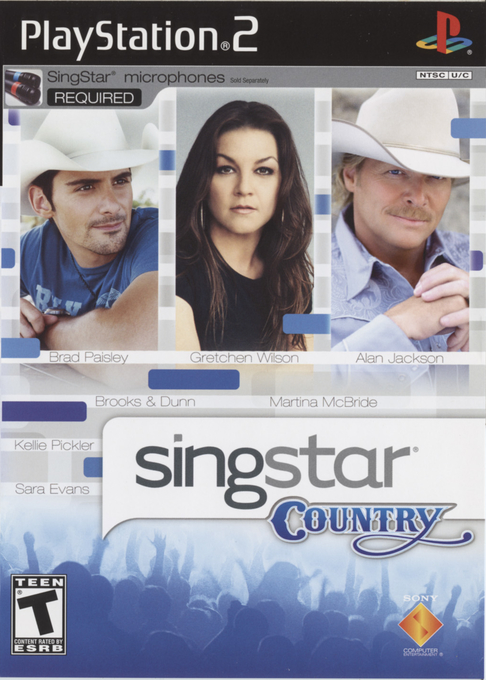 Singstar Country box art