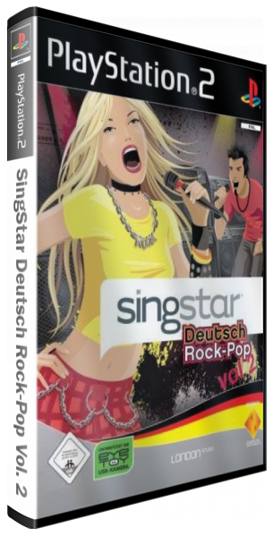 Singstar Deutsch Rock-pop Vol. 2 — box-3D (DE)