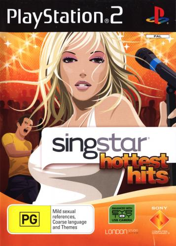 SingStar Hottest Hits — box-2D (EU)