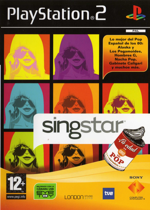 Singstar La Edad De Oro Del Pop Espanol box art