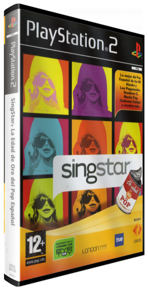 Singstar La Edad De Oro Del Pop Espanol — box-3D (SP)