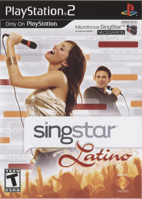 SingStar Latino box art