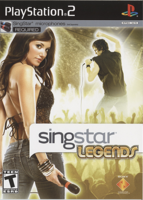 Singstar Legends box art