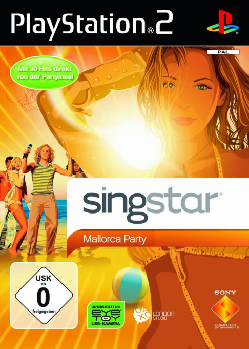 Sing Star Mallorca Party box art