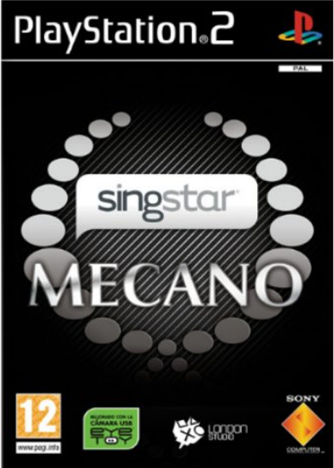 Singstar Mecano box art