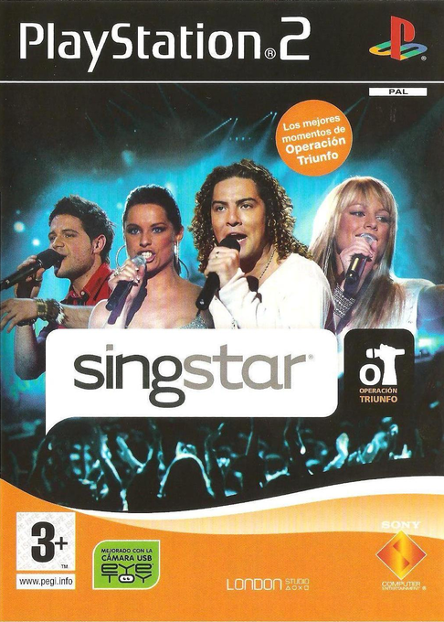 Singstar Operacion Triunfo box art