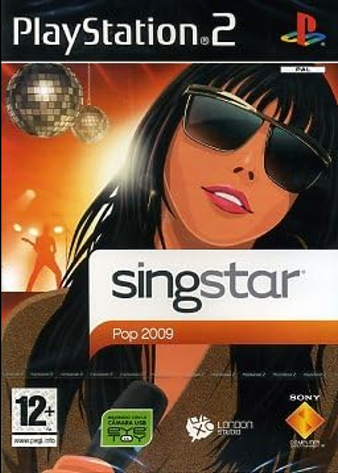 SingStar Pop 2009 box art