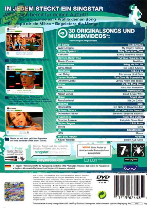 Singstar Pop Hits — box-2D-back (DE)