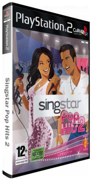 Singstar Pop Hits 2 — box-3D (EU)