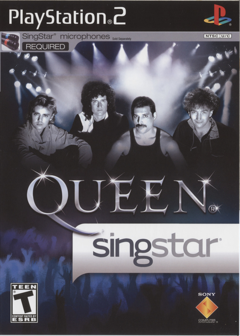 Singstar Queen box art