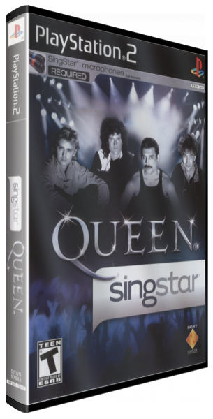 Singstar Queen — box-3D (US)