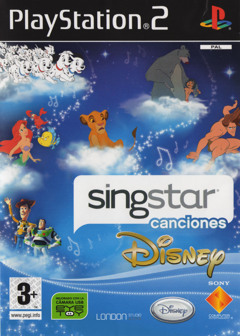 Singstar Chansons Magiques De Disney — box-2D (SP)