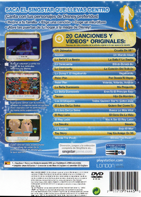 Singstar Chansons Magiques De Disney — box-2D-back (SP)