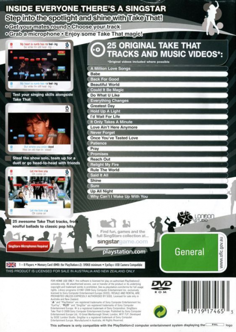 SingStar Take That — box-2D-back (EU)