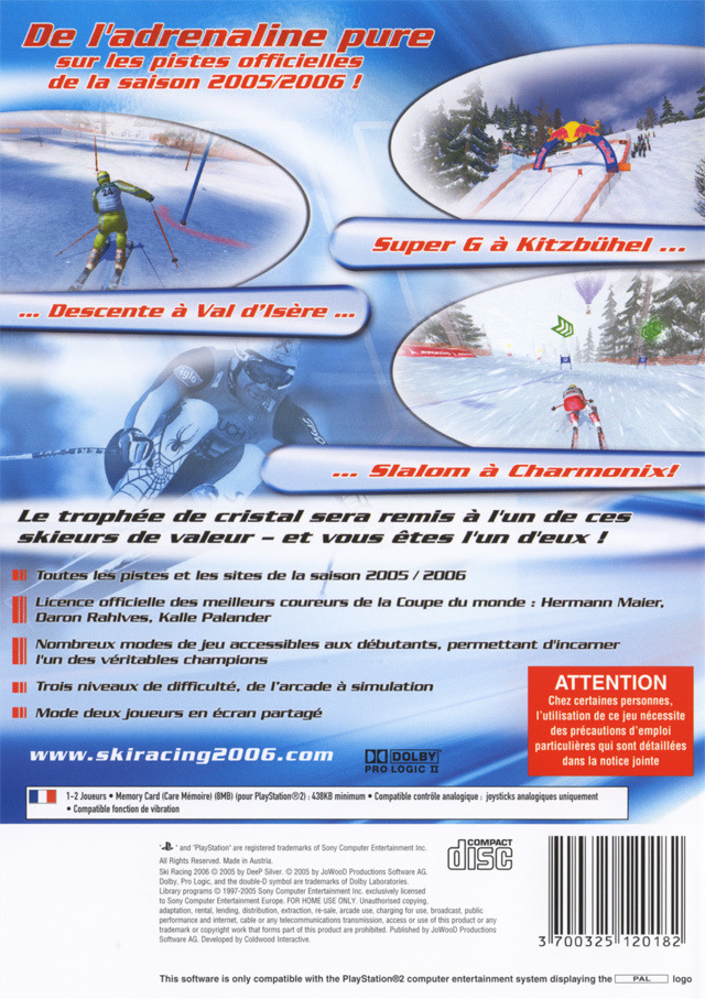 Ski Racing 2006 Featuring Hermann Maier — box-2D-back (US)