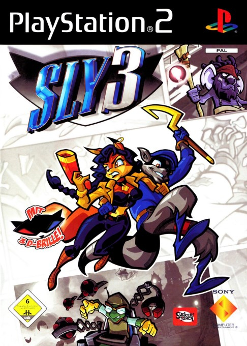 Sly 3 - Honour Among Thieves — box-2D (DE)