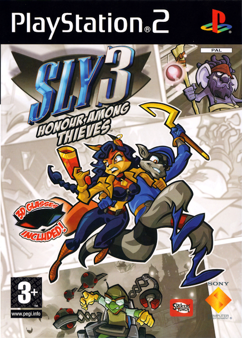 Sly 3 - Honour Among Thieves — box-2D (EU)