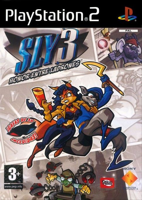 Sly 3 - Honour Among Thieves — box-2D (SP)