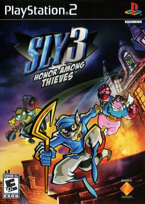 Sly 3 - Honour Among Thieves box art