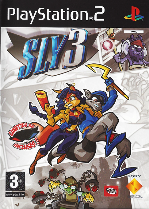 Sly 3 - Honour Among Thieves — box-2D (FR)