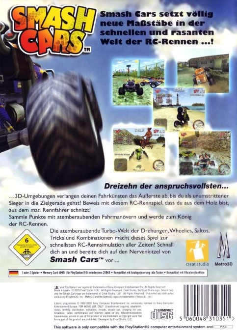 Smash Cars — box-2D-back (DE)