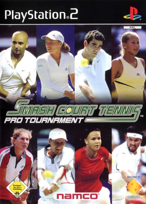 Smash Court Tennis Pro Tournament — box-2D (DE)