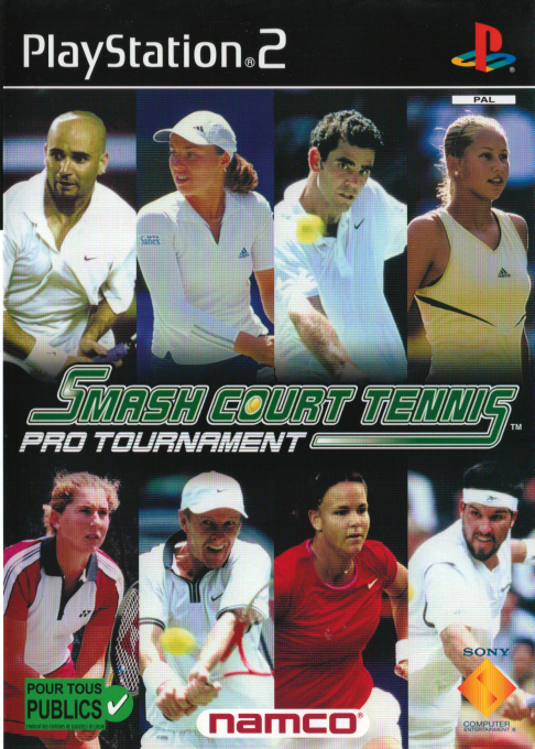 Smash Court Tennis Pro Tournament — box-2D (FR)