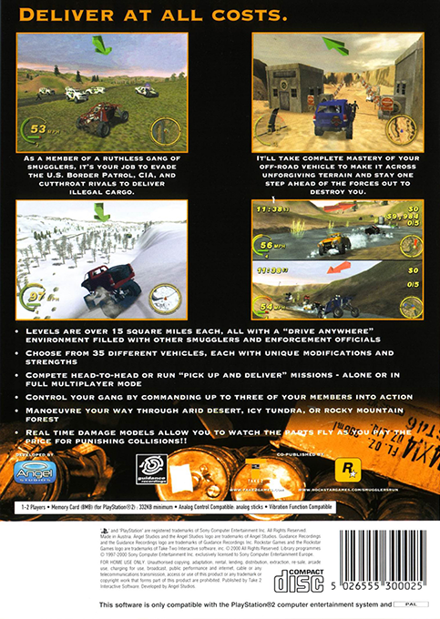 Smuggler's Run — box-2D-back (EU)