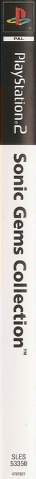 Sonic Gems Collection — box-2D-side (FR)
