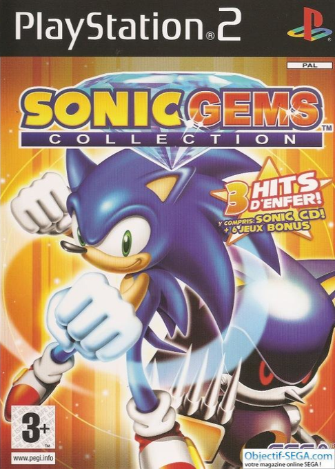 Sonic Gems Collection — box-2D (FR)