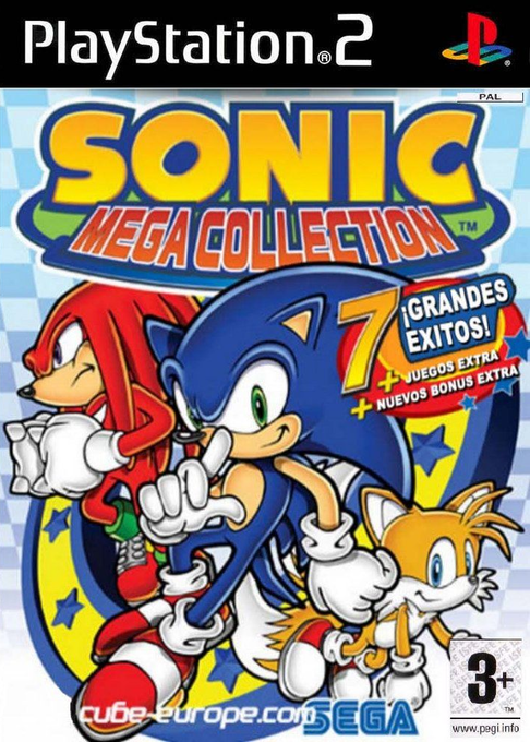Sonic Mega Collection Plus — box-2D (SP)