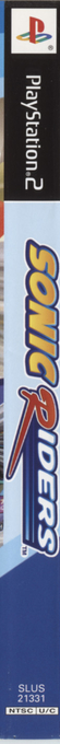 Sonic Riders — box-2D-side (US)