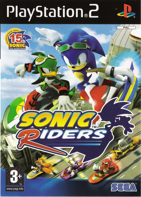 Sonic Riders — box-2D (SP)