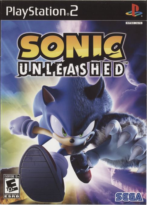 Sonic Unleashed — box-2D (US)