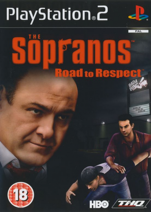Sopranos - Road To Respect, Les — box-2D (EU)