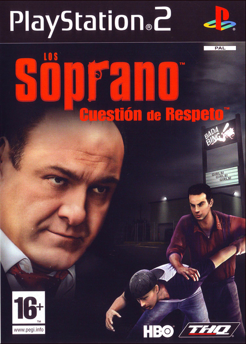 Sopranos - Road To Respect, Les — box-2D (SP)
