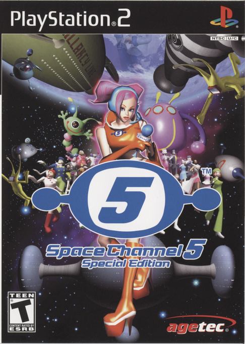 Space Channel 5 box art