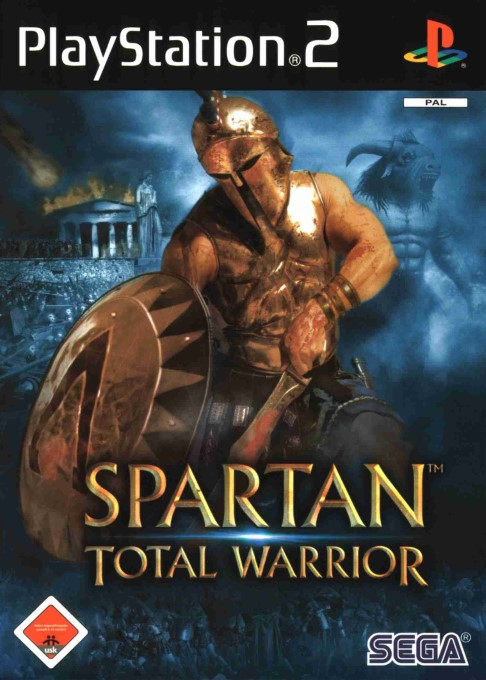 Spartan - Total Warrior — box-2D (DE)